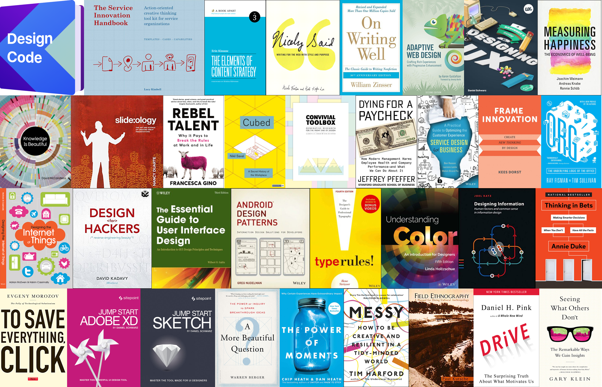 A collage of book covers for numerous recently added books