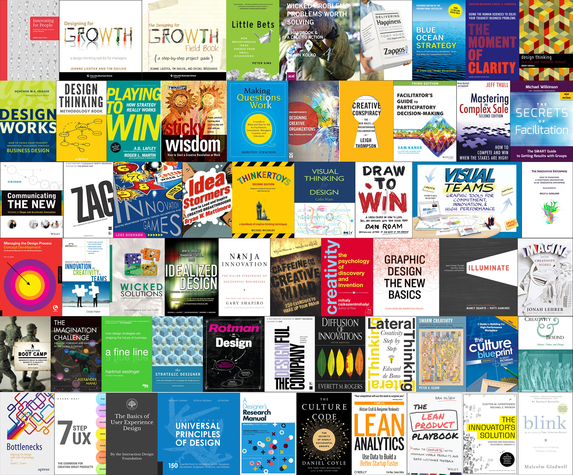 A collage of book covers for numerous recently added books