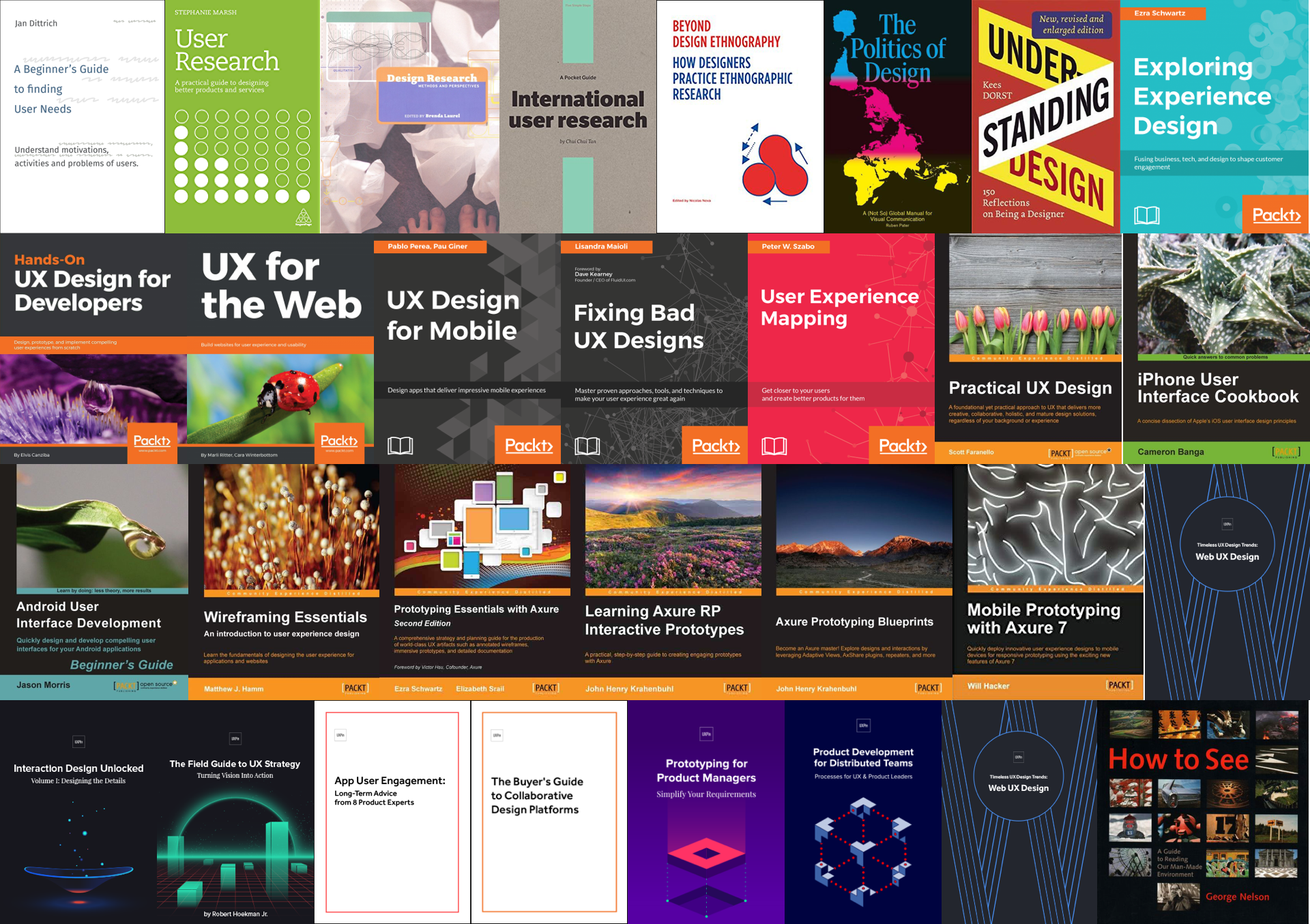 A collage of book covers for numerous recently added books