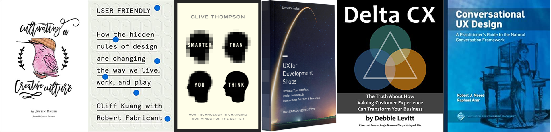 A collage of book covers for the recommended books listed below