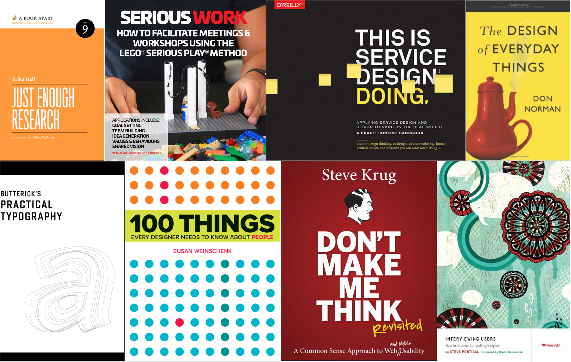 A collage of book covers for the reviewed books listed below
